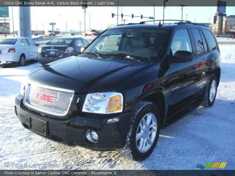 Carbon Black Metallic / Light Gray 2009 GMC Envoy Denali 4x4