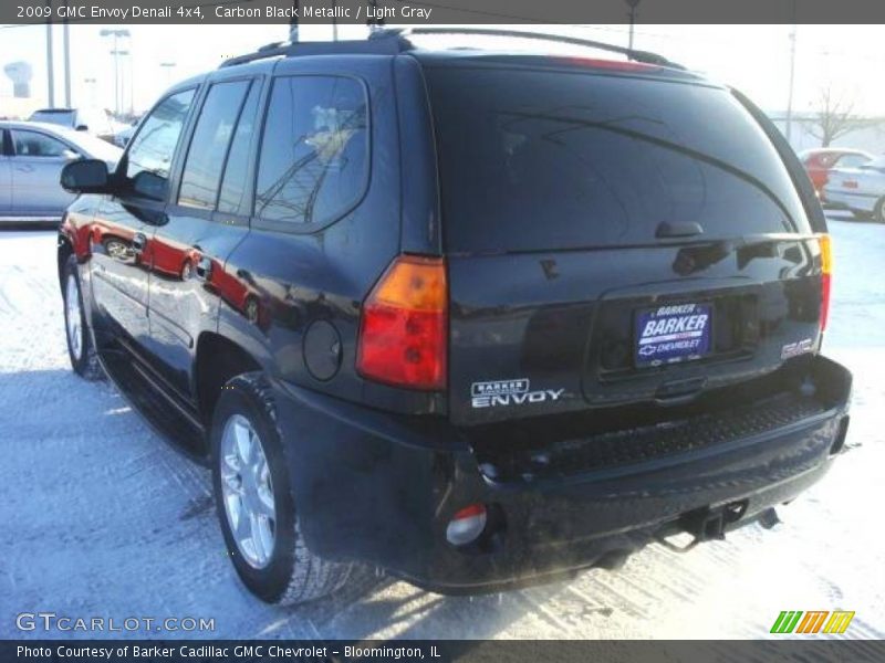 Carbon Black Metallic / Light Gray 2009 GMC Envoy Denali 4x4