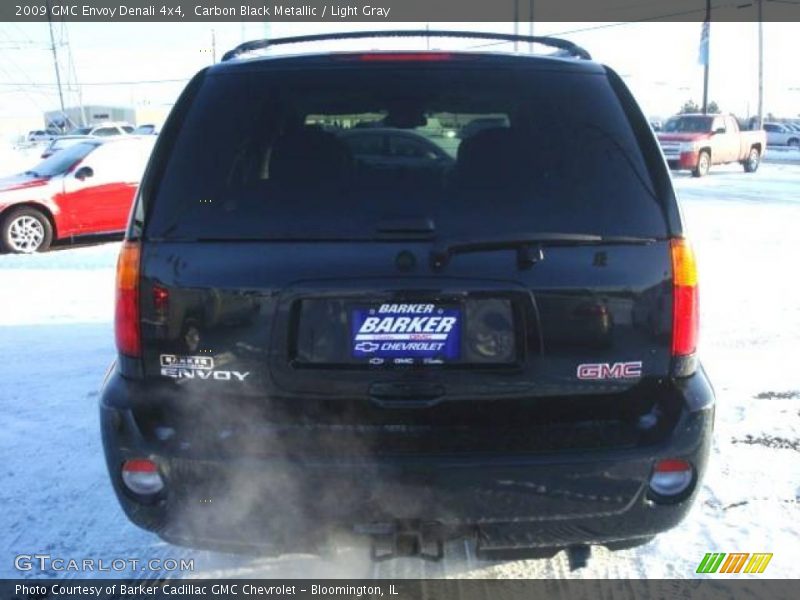 Carbon Black Metallic / Light Gray 2009 GMC Envoy Denali 4x4
