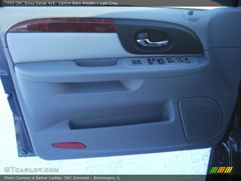 Carbon Black Metallic / Light Gray 2009 GMC Envoy Denali 4x4