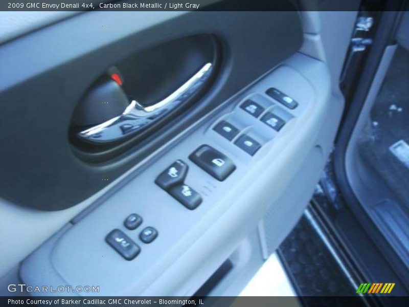 Carbon Black Metallic / Light Gray 2009 GMC Envoy Denali 4x4