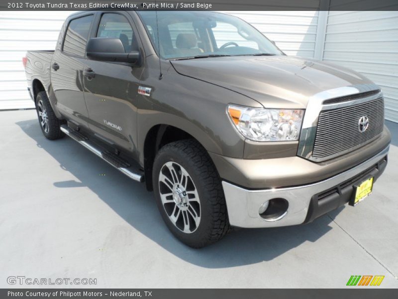 Pyrite Mica / Sand Beige 2012 Toyota Tundra Texas Edition CrewMax