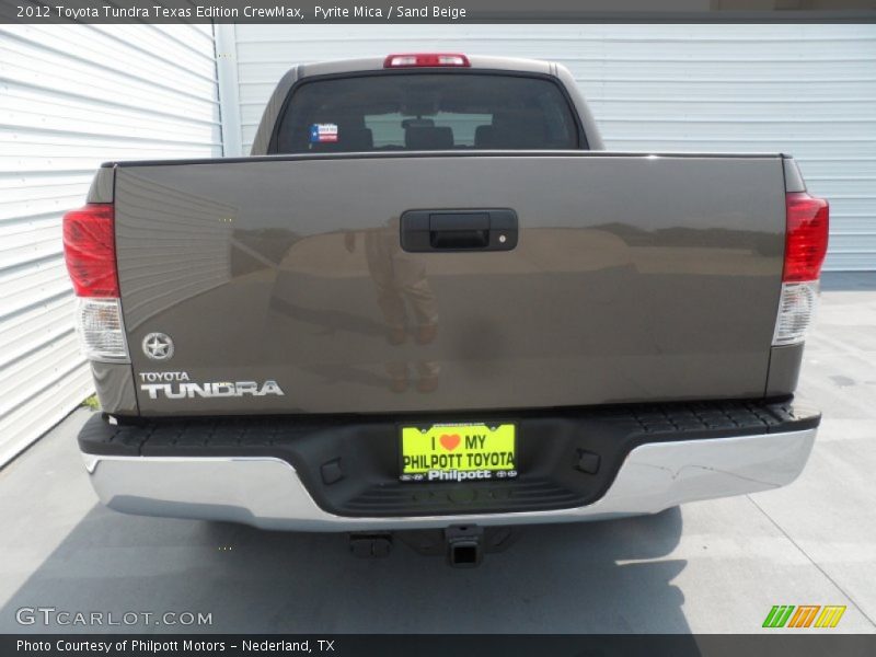Pyrite Mica / Sand Beige 2012 Toyota Tundra Texas Edition CrewMax