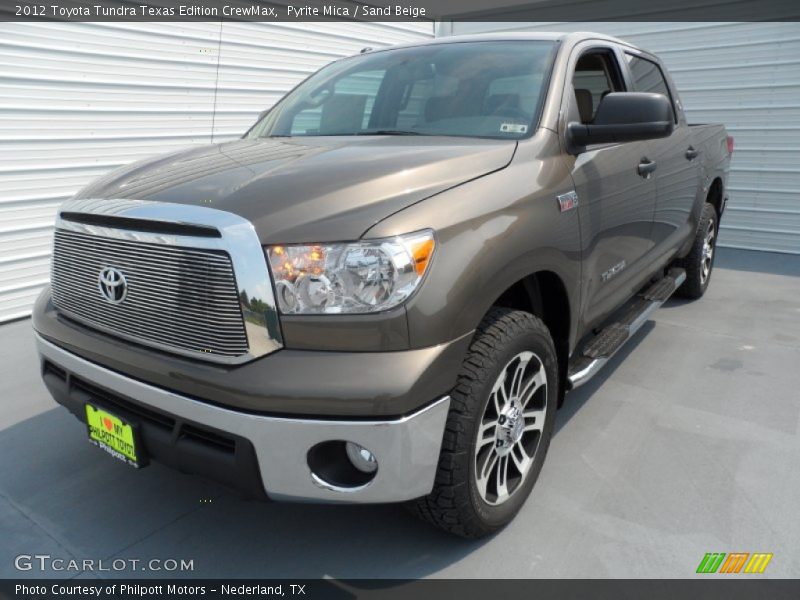 Pyrite Mica / Sand Beige 2012 Toyota Tundra Texas Edition CrewMax