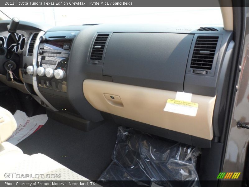 Pyrite Mica / Sand Beige 2012 Toyota Tundra Texas Edition CrewMax