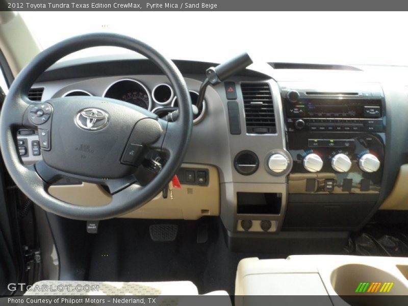 Pyrite Mica / Sand Beige 2012 Toyota Tundra Texas Edition CrewMax