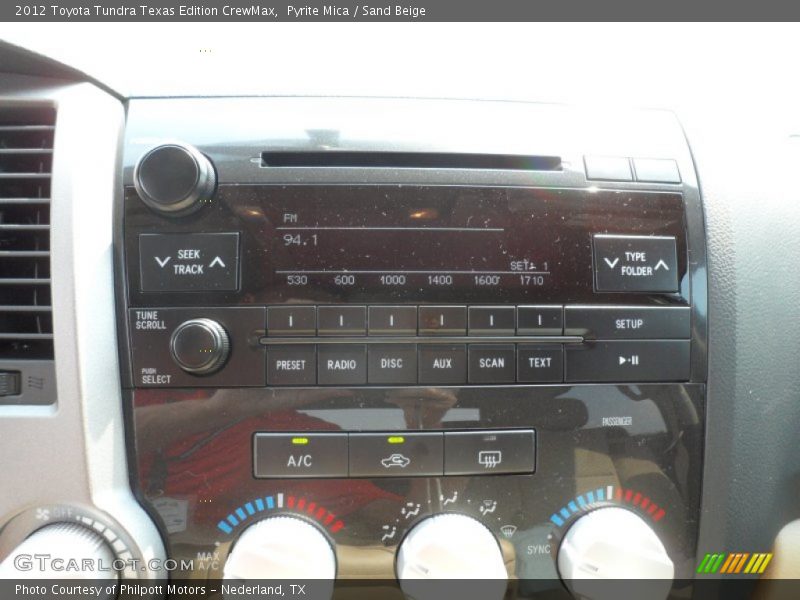 Pyrite Mica / Sand Beige 2012 Toyota Tundra Texas Edition CrewMax