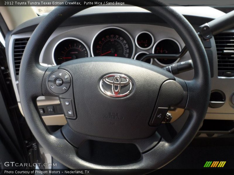 Pyrite Mica / Sand Beige 2012 Toyota Tundra Texas Edition CrewMax