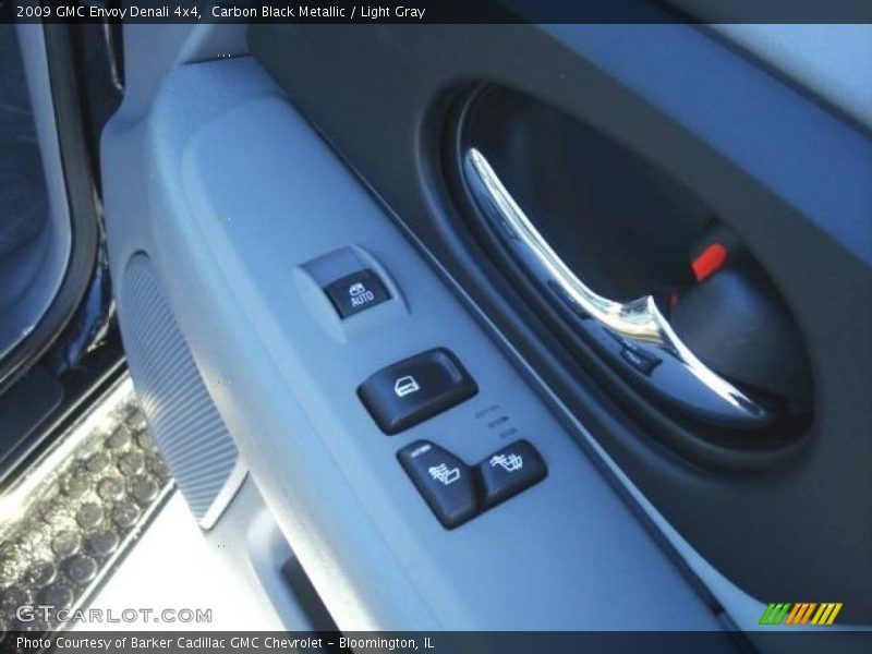 Carbon Black Metallic / Light Gray 2009 GMC Envoy Denali 4x4