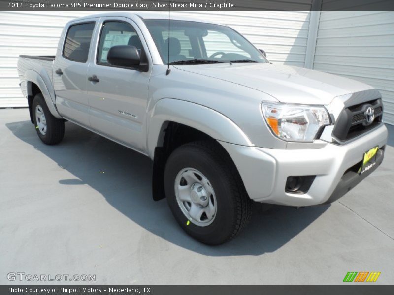 Silver Streak Mica / Graphite 2012 Toyota Tacoma SR5 Prerunner Double Cab