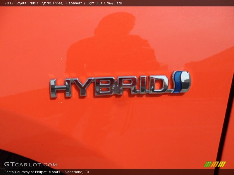  2012 Prius c Hybrid Three Logo