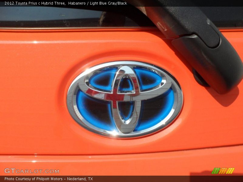  2012 Prius c Hybrid Three Logo