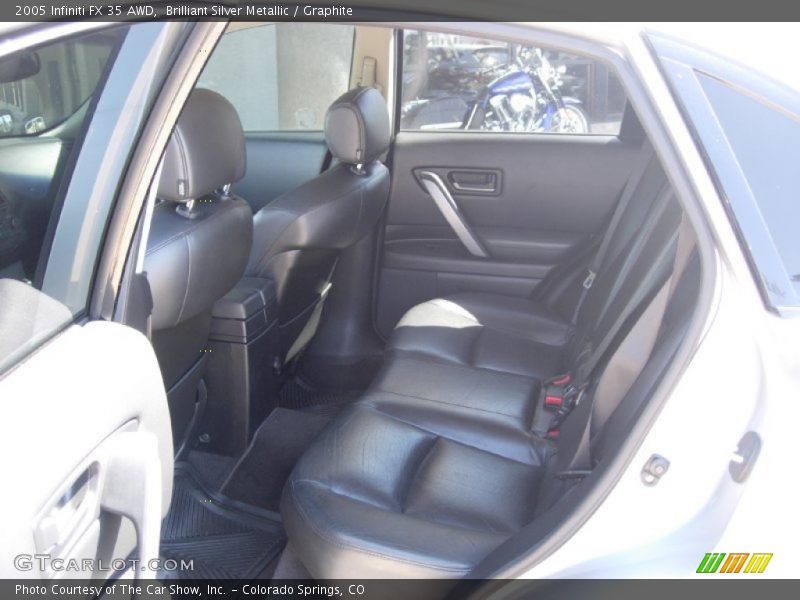 Brilliant Silver Metallic / Graphite 2005 Infiniti FX 35 AWD
