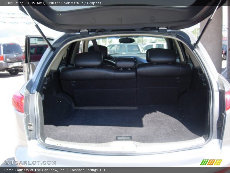 Brilliant Silver Metallic / Graphite 2005 Infiniti FX 35 AWD