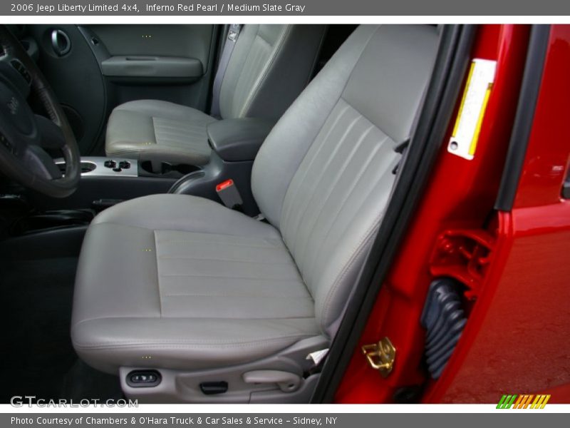 Inferno Red Pearl / Medium Slate Gray 2006 Jeep Liberty Limited 4x4