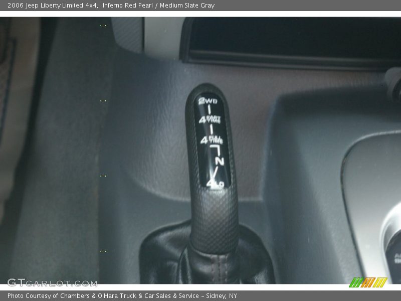 Inferno Red Pearl / Medium Slate Gray 2006 Jeep Liberty Limited 4x4