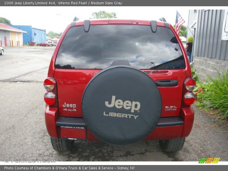 Inferno Red Pearl / Medium Slate Gray 2006 Jeep Liberty Limited 4x4
