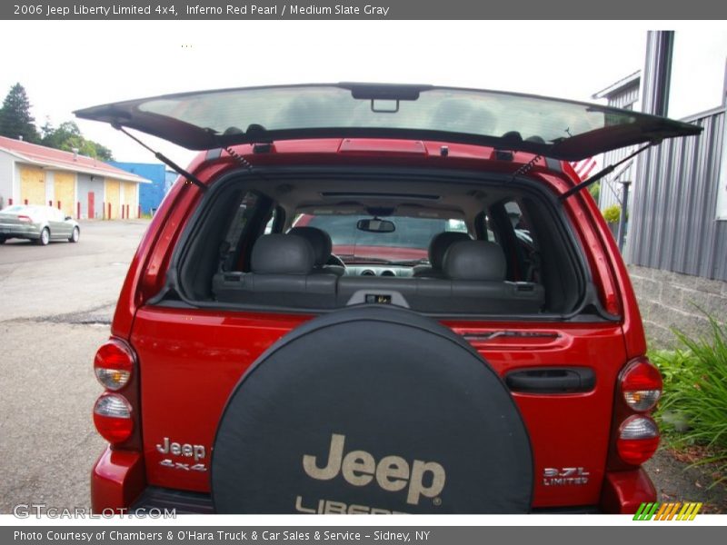 Inferno Red Pearl / Medium Slate Gray 2006 Jeep Liberty Limited 4x4