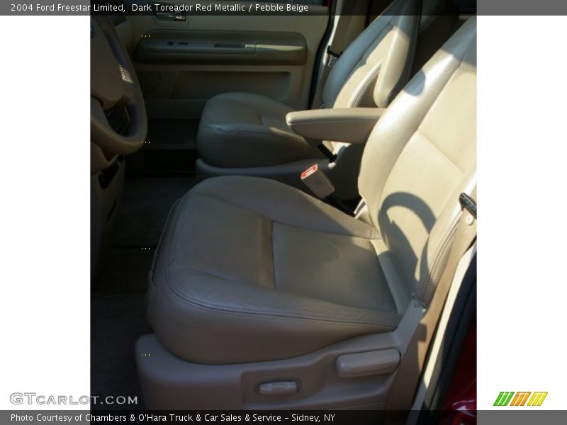Dark Toreador Red Metallic / Pebble Beige 2004 Ford Freestar Limited