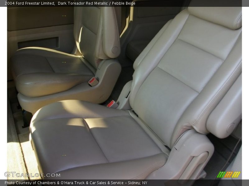 Dark Toreador Red Metallic / Pebble Beige 2004 Ford Freestar Limited