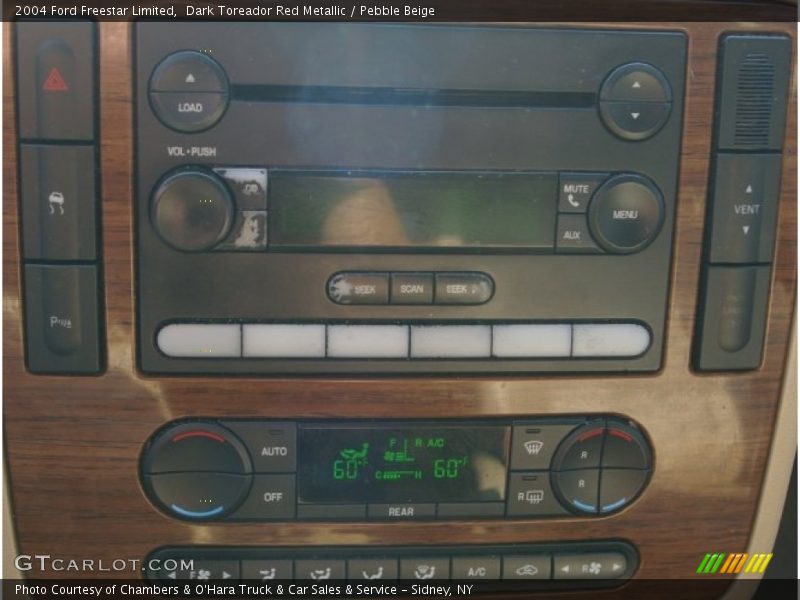 Dark Toreador Red Metallic / Pebble Beige 2004 Ford Freestar Limited