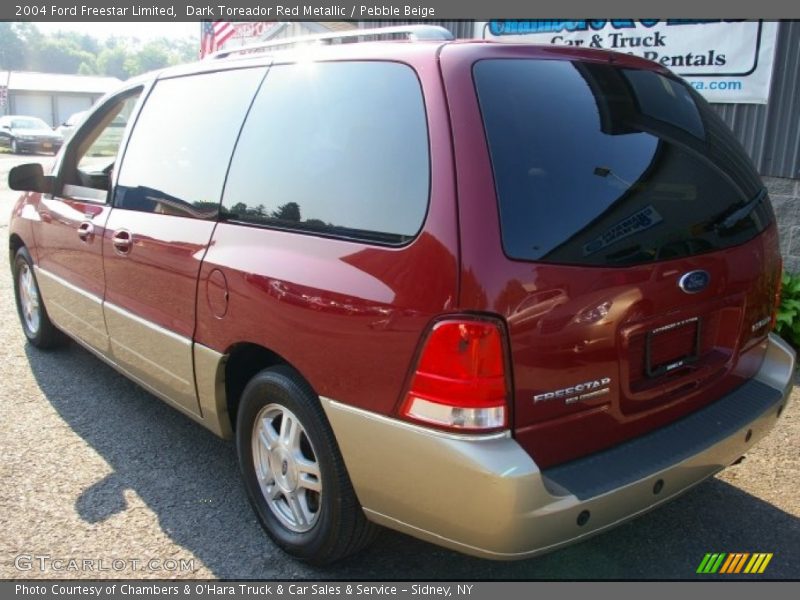 Dark Toreador Red Metallic / Pebble Beige 2004 Ford Freestar Limited