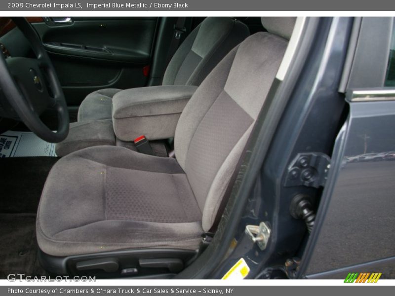 Imperial Blue Metallic / Ebony Black 2008 Chevrolet Impala LS