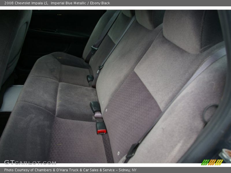 Imperial Blue Metallic / Ebony Black 2008 Chevrolet Impala LS
