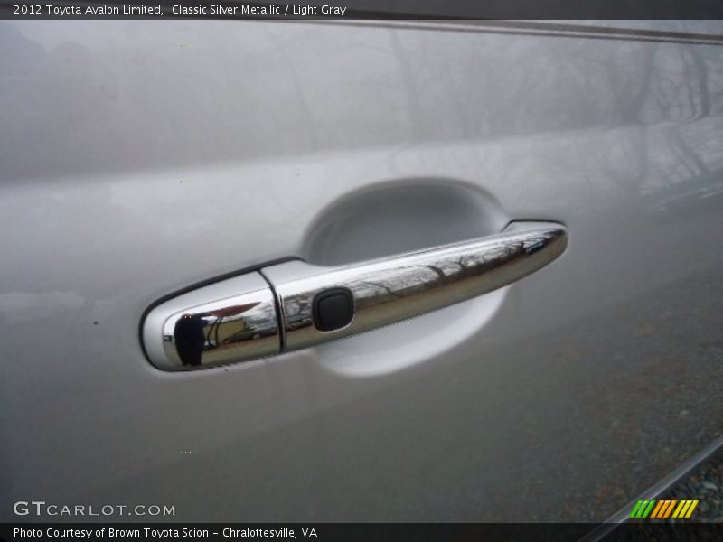 Classic Silver Metallic / Light Gray 2012 Toyota Avalon Limited