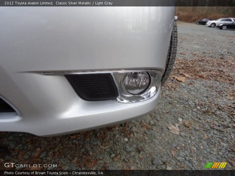 Classic Silver Metallic / Light Gray 2012 Toyota Avalon Limited