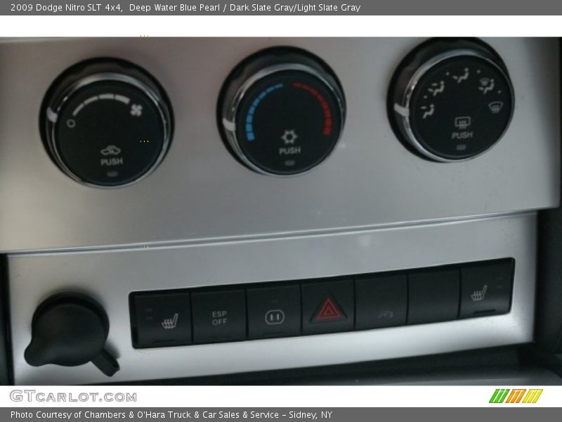 Deep Water Blue Pearl / Dark Slate Gray/Light Slate Gray 2009 Dodge Nitro SLT 4x4