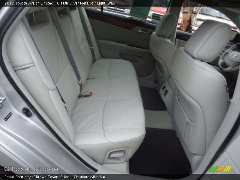 Classic Silver Metallic / Light Gray 2012 Toyota Avalon Limited