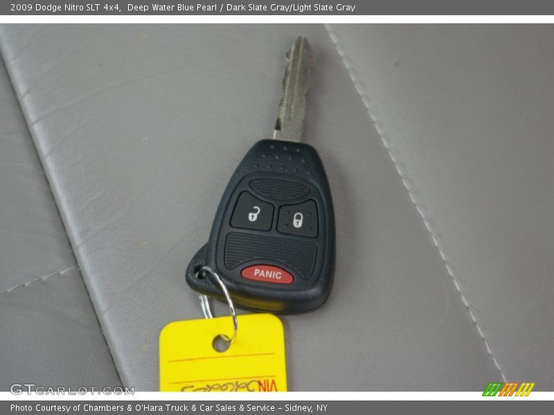 Deep Water Blue Pearl / Dark Slate Gray/Light Slate Gray 2009 Dodge Nitro SLT 4x4