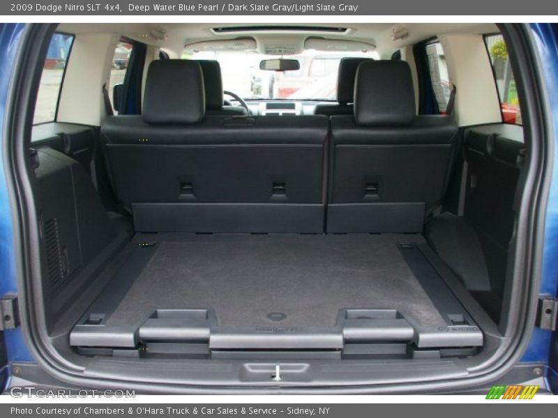 Deep Water Blue Pearl / Dark Slate Gray/Light Slate Gray 2009 Dodge Nitro SLT 4x4