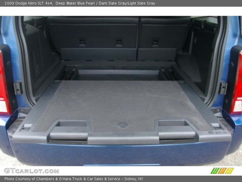 Deep Water Blue Pearl / Dark Slate Gray/Light Slate Gray 2009 Dodge Nitro SLT 4x4