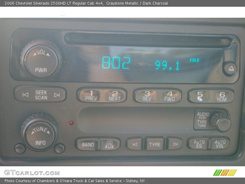 Graystone Metallic / Dark Charcoal 2006 Chevrolet Silverado 2500HD LT Regular Cab 4x4