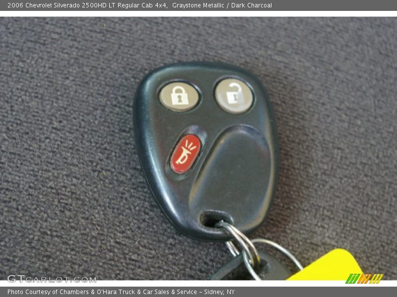 Graystone Metallic / Dark Charcoal 2006 Chevrolet Silverado 2500HD LT Regular Cab 4x4