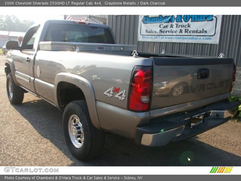 Graystone Metallic / Dark Charcoal 2006 Chevrolet Silverado 2500HD LT Regular Cab 4x4