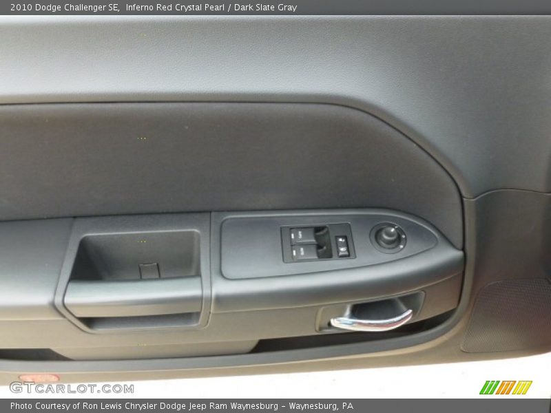 Inferno Red Crystal Pearl / Dark Slate Gray 2010 Dodge Challenger SE