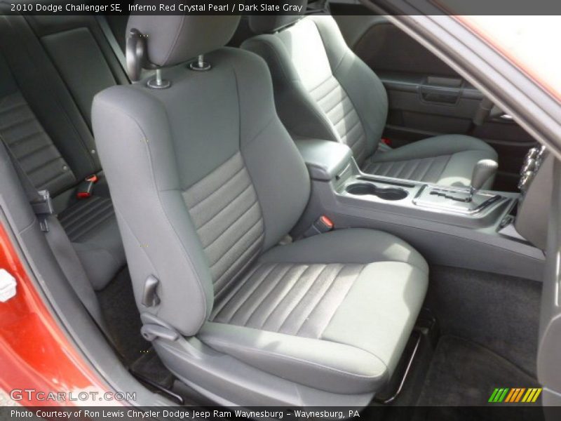 Inferno Red Crystal Pearl / Dark Slate Gray 2010 Dodge Challenger SE