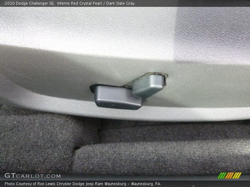 Inferno Red Crystal Pearl / Dark Slate Gray 2010 Dodge Challenger SE