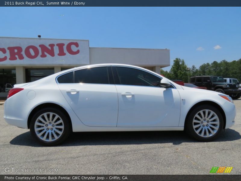 Summit White / Ebony 2011 Buick Regal CXL