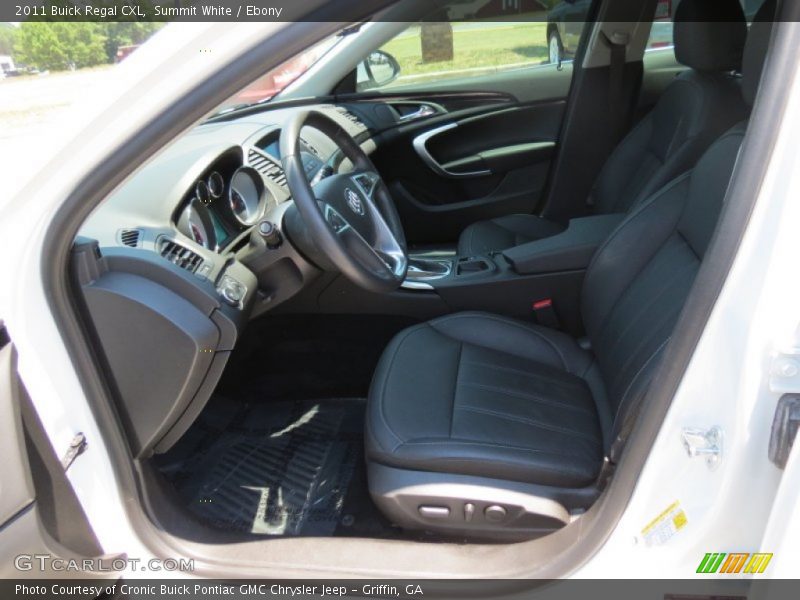 Summit White / Ebony 2011 Buick Regal CXL