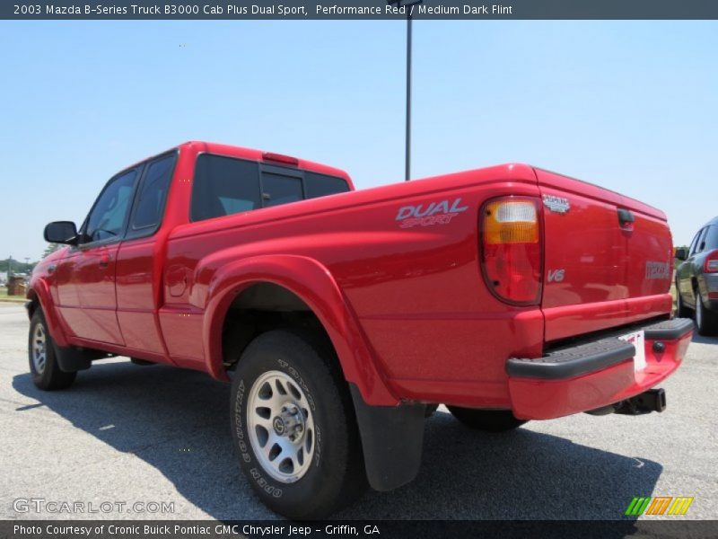  2003 B-Series Truck B3000 Cab Plus Dual Sport Performance Red