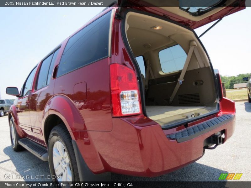 Red Brawn Pearl / Desert 2005 Nissan Pathfinder LE