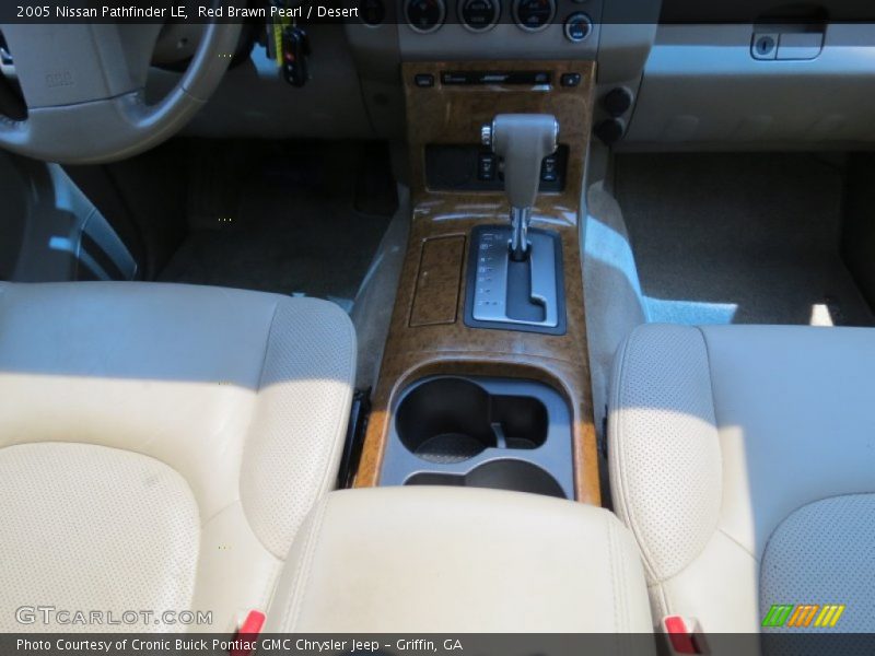 Red Brawn Pearl / Desert 2005 Nissan Pathfinder LE