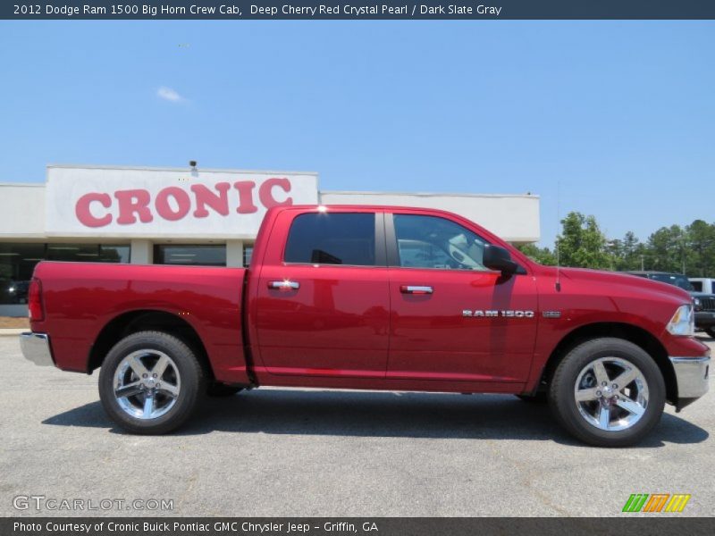 Deep Cherry Red Crystal Pearl / Dark Slate Gray 2012 Dodge Ram 1500 Big Horn Crew Cab