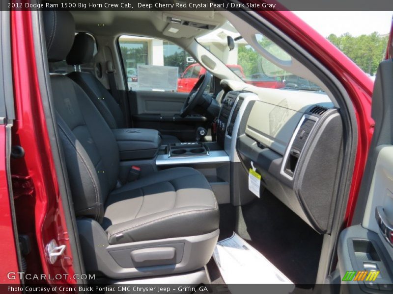 Deep Cherry Red Crystal Pearl / Dark Slate Gray 2012 Dodge Ram 1500 Big Horn Crew Cab