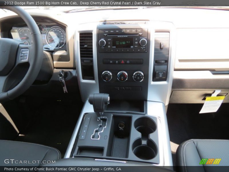 Deep Cherry Red Crystal Pearl / Dark Slate Gray 2012 Dodge Ram 1500 Big Horn Crew Cab