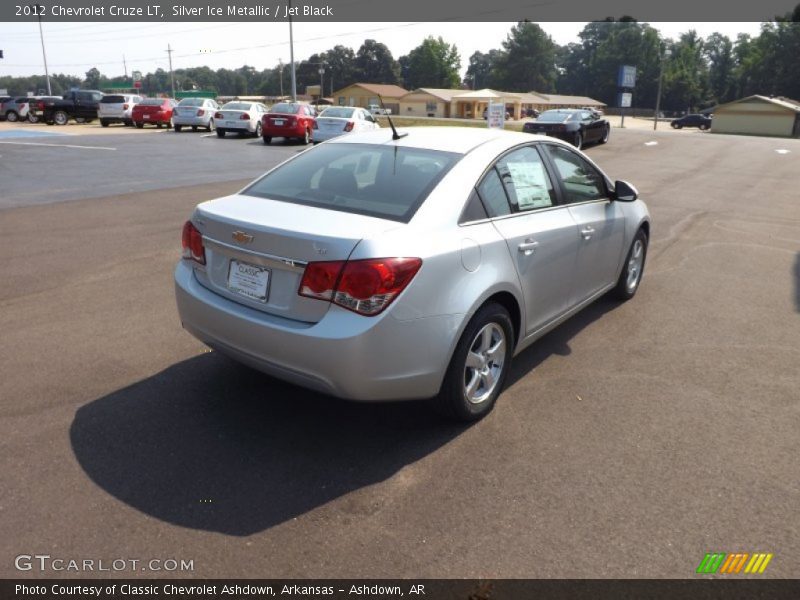 Silver Ice Metallic / Jet Black 2012 Chevrolet Cruze LT